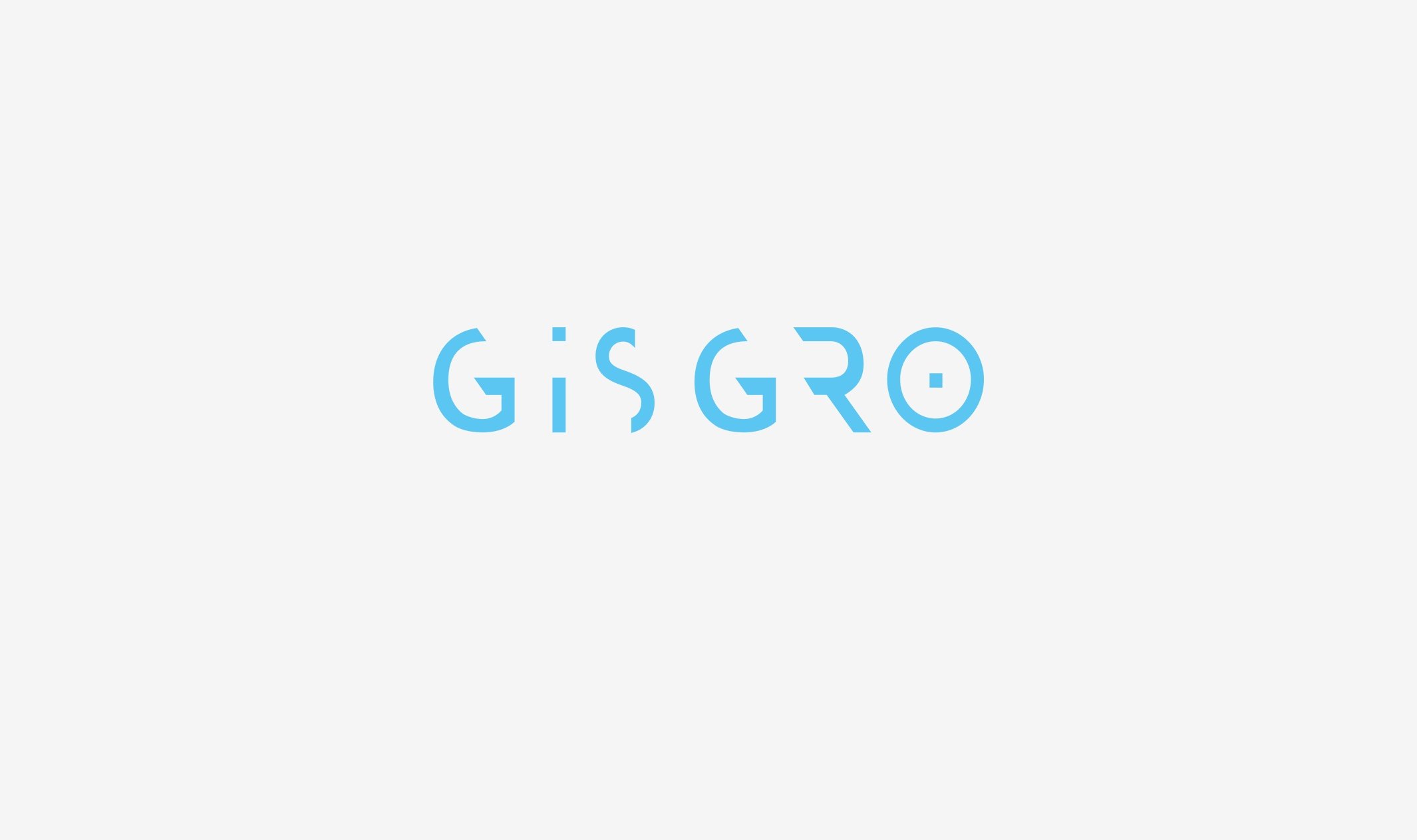 Logon suunnittelu Gisgron logo