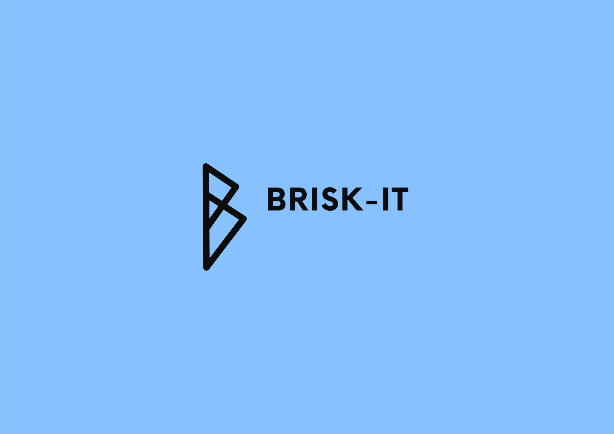 Logosuunnittelu BriskIT logo colored
