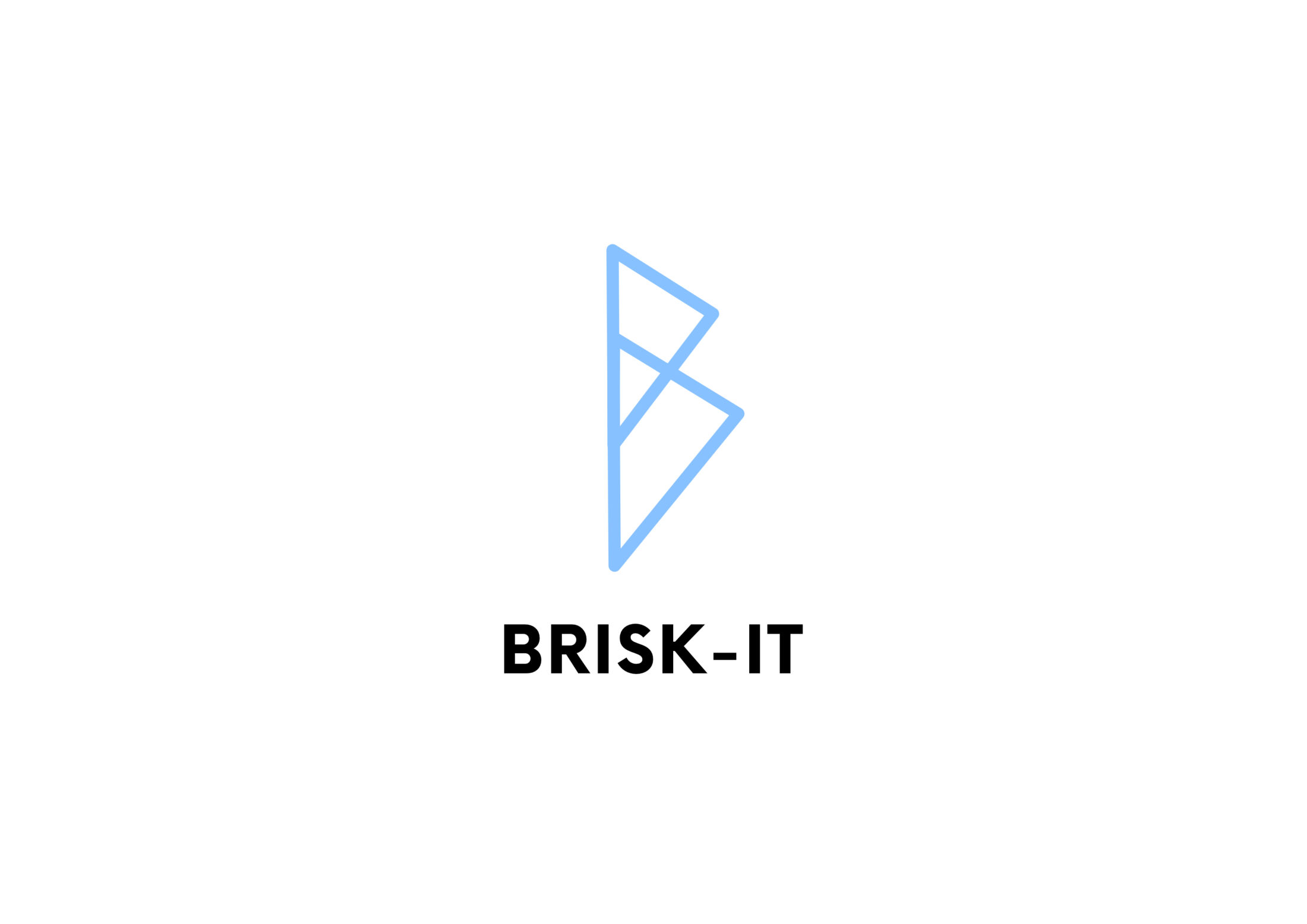 Logon suunnittelu Brisk-IT vertical