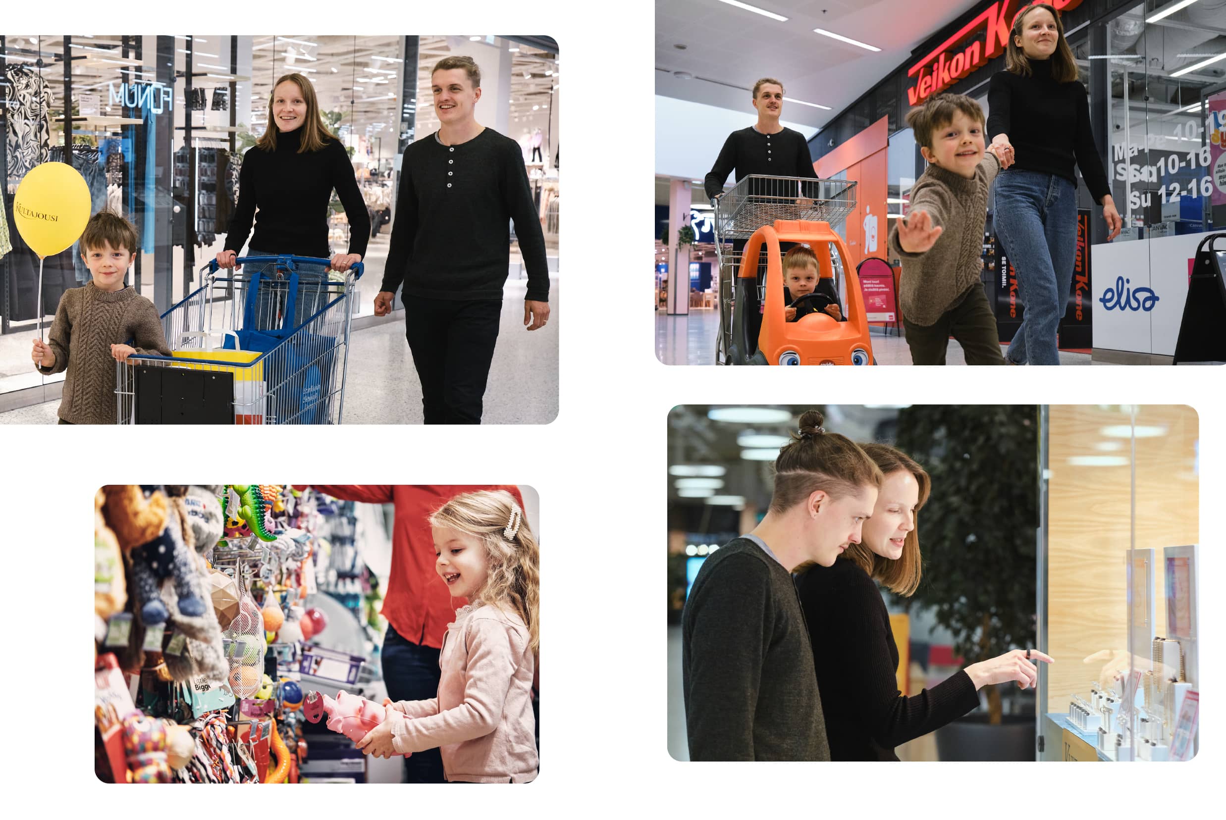 Kauppakeskuksen Nettisivujen Suunnittelu Ja Valokuvaus Graafinen 